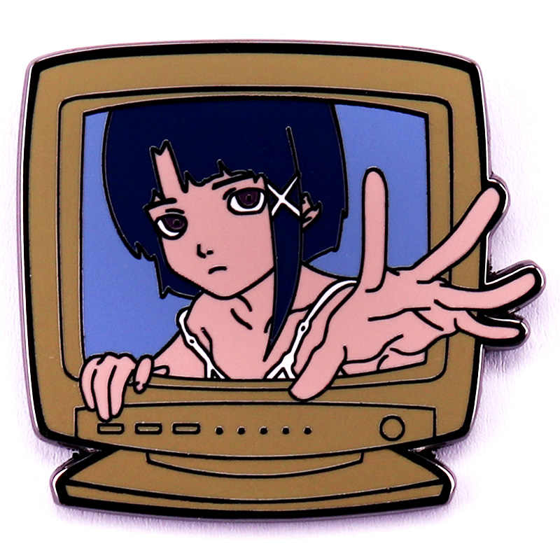 Board Game Hegemony - Serial Experiments Lain Enamel Pin Sci-fi