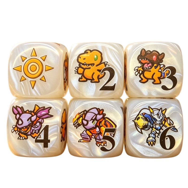 Board Game Hegemony - 2pcs/set Digimon DTCG Omnimon Agumon Token