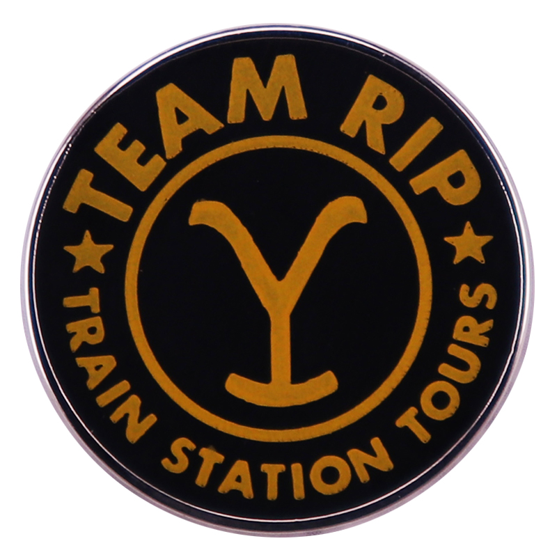 Board Game Hegemony - Team Rip Train Station Tours Enamel