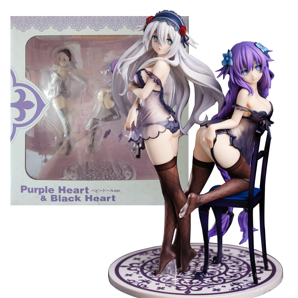Board Game Hegemony - 24CM Anime Hyperdimension Neptunia Figure Black