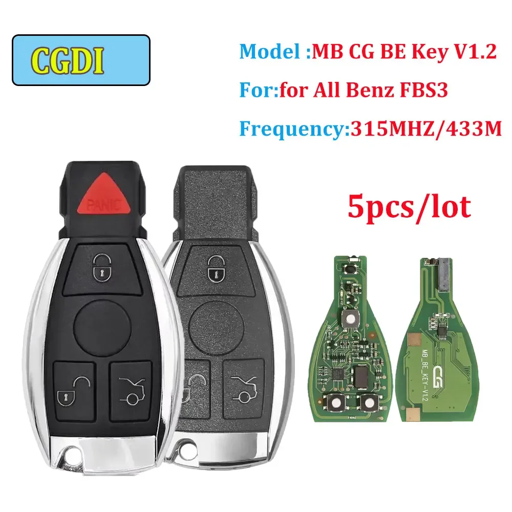 Board Game Logo - 5pcs CGDI MB CG BE Key
