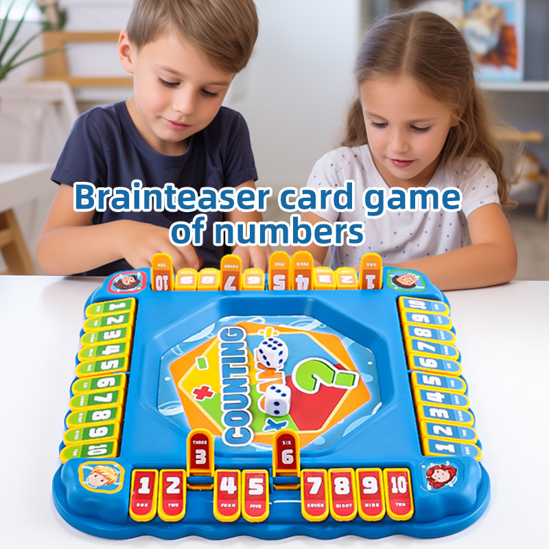 Board Game For 3 Players - Chlidren Digital Flip Board Game For