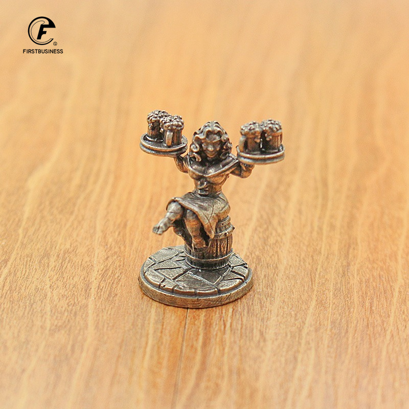 Vintage White Brass Miniature  - Board Game Design ulasan dan harga