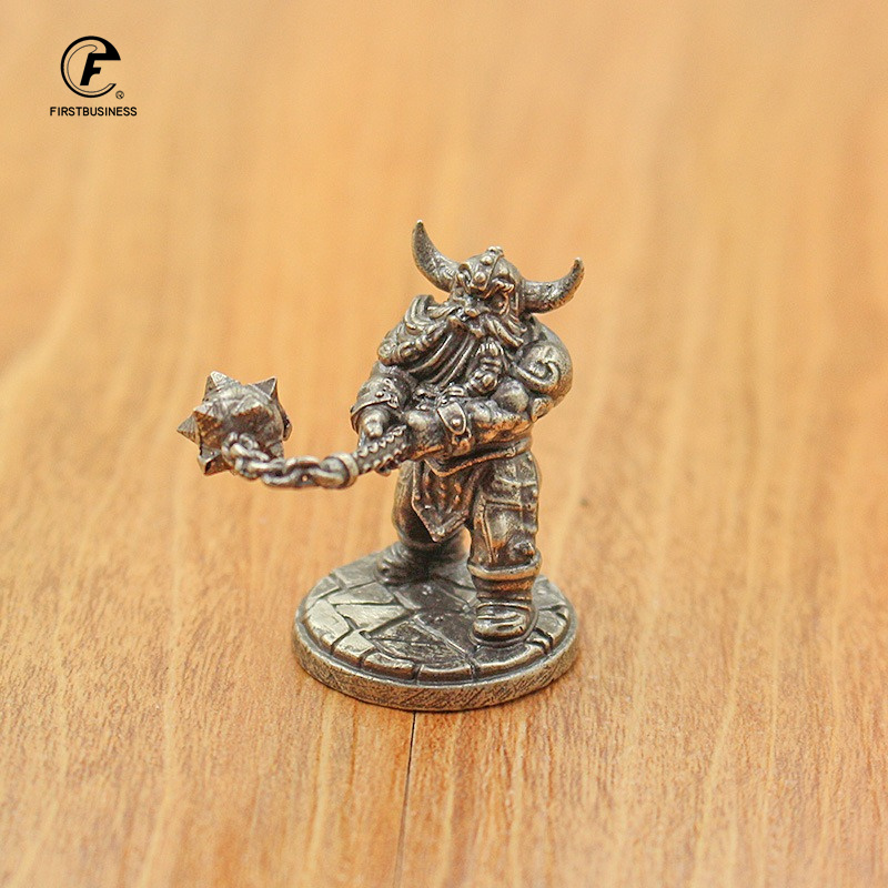 Vintage White Brass Miniature  - Board Game Design ulasan dan harga