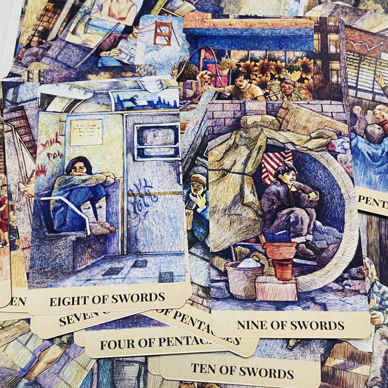 City Labyrinth Tarot cards 78  - Board Game Live ulasan dan harga