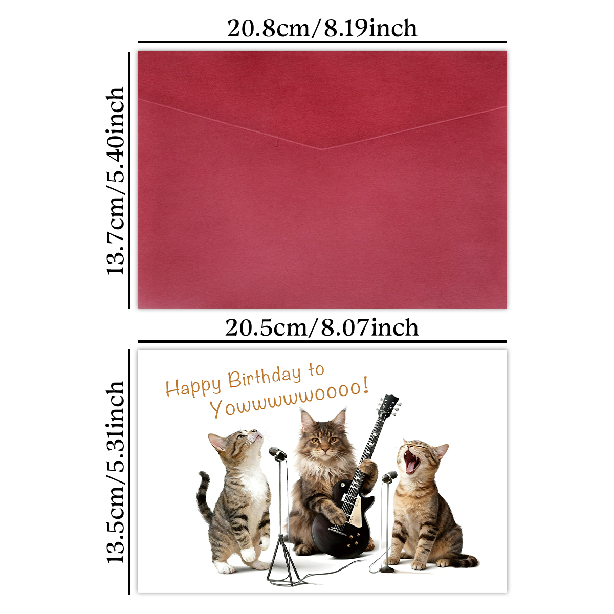 1pc Christmas Birthday Card-Cu - Board Game Design ulasan dan harga