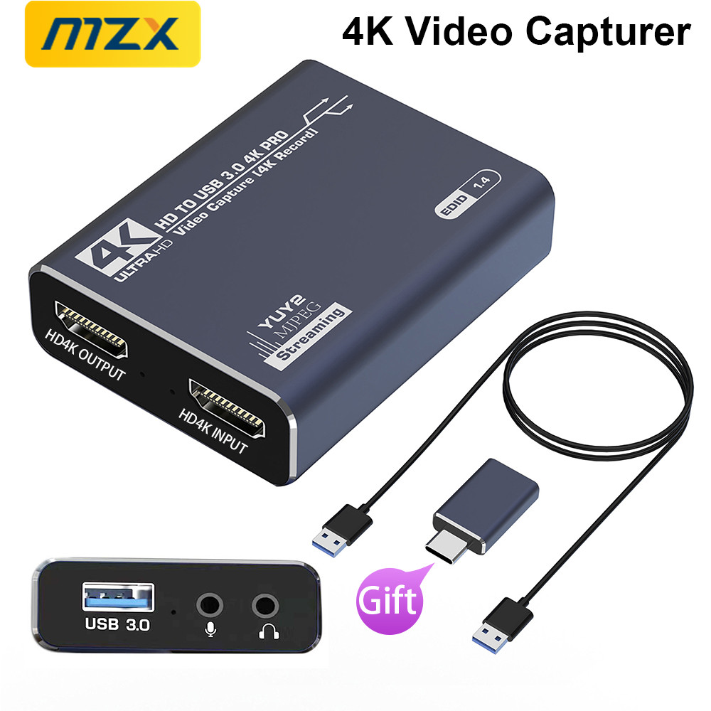 MZX 4K Video Capture Card Boar - Board Game Video Games ulasan dan harga