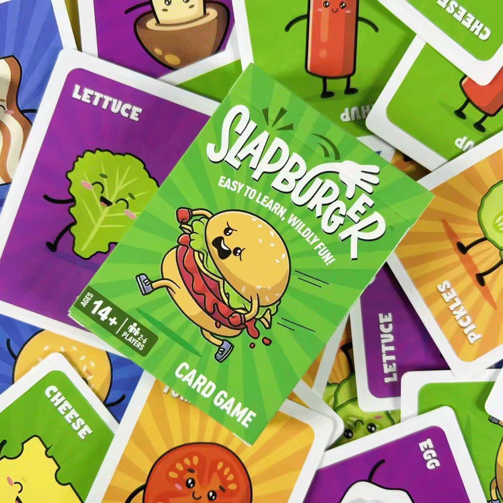 Fast Paced Card Game - SLAP BU - Board Game For 3 Players ulasan dan harga