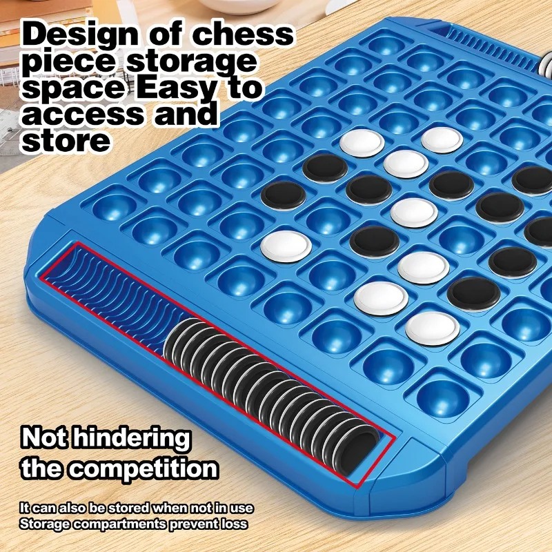 Dual-Side Flip Board Strategy  - Board Game For 3 Players ulasan dan harga