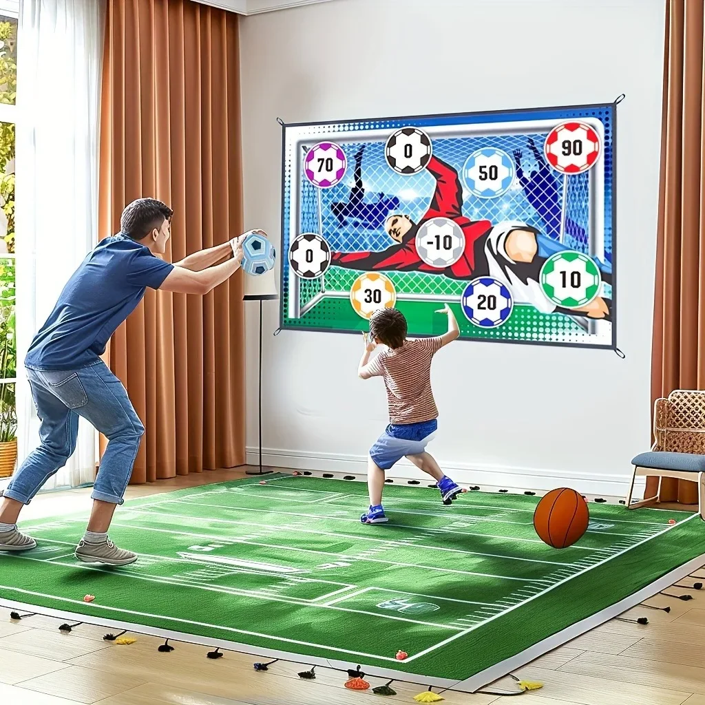 Soccer Game Mat With Adhesive  - Board Game Football ulasan dan harga