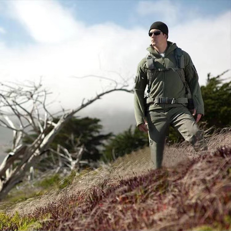 Men's Tactical Fleece Jackets  - Board Game Hegemony ulasan dan harga