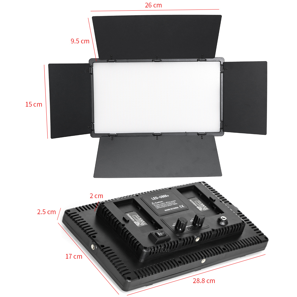 U800 LED Photo Studio Light fo - Board Game Video Games ulasan dan harga