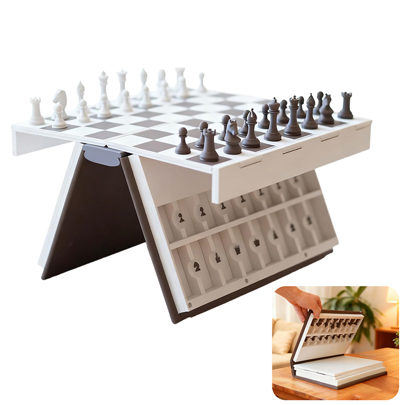Chess Set 3D Printed Book Fold - Board Game Design ulasan dan harga
