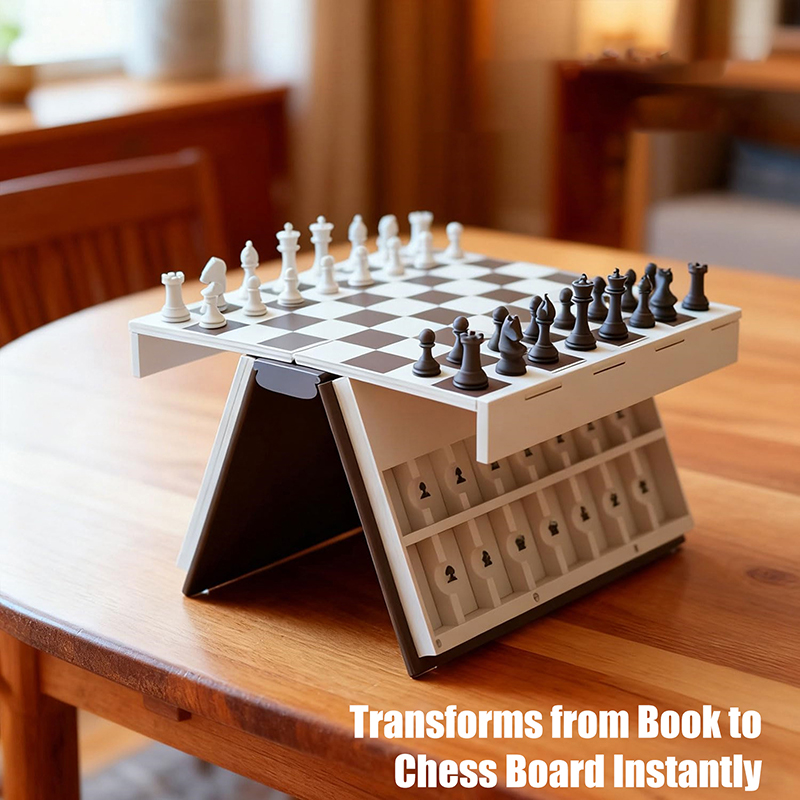 Chess Set 3D Printed Book Fold - Board Game Design ulasan dan harga