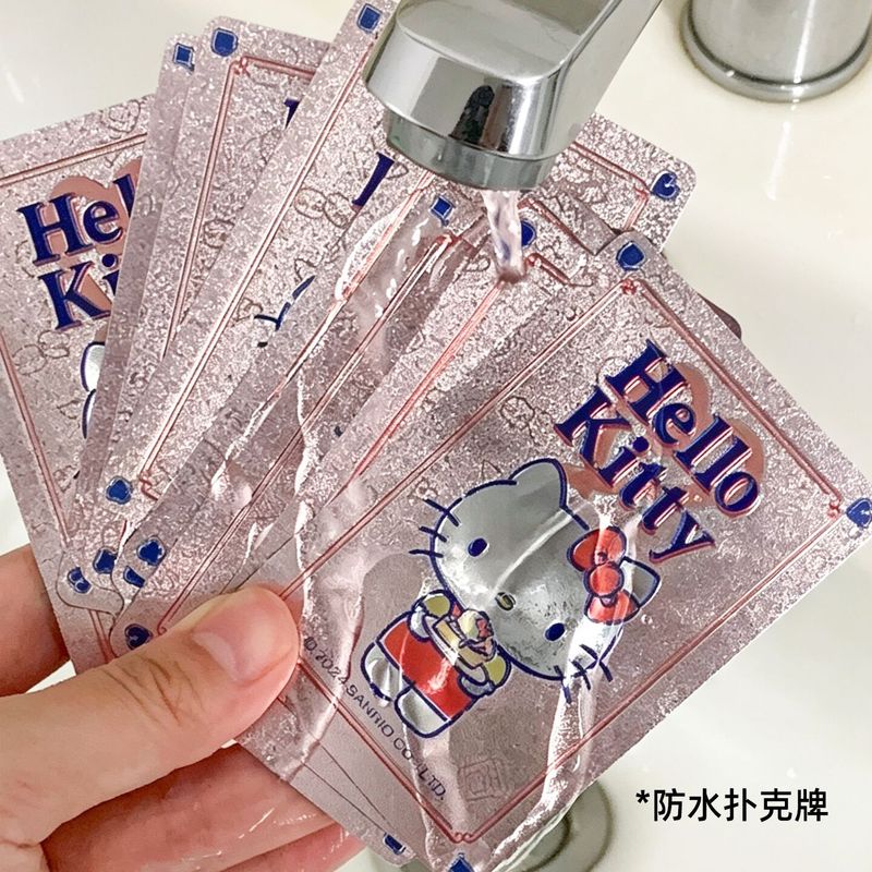 HelloKitty Waterproof Playing  - Board Game Design ulasan dan harga