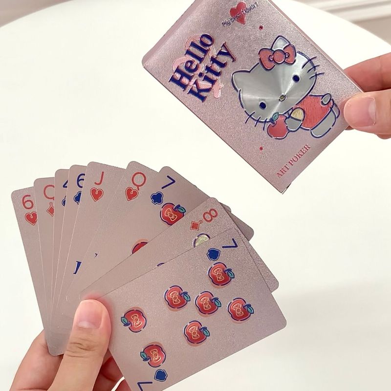 HelloKitty Waterproof Playing  - Board Game Design ulasan dan harga