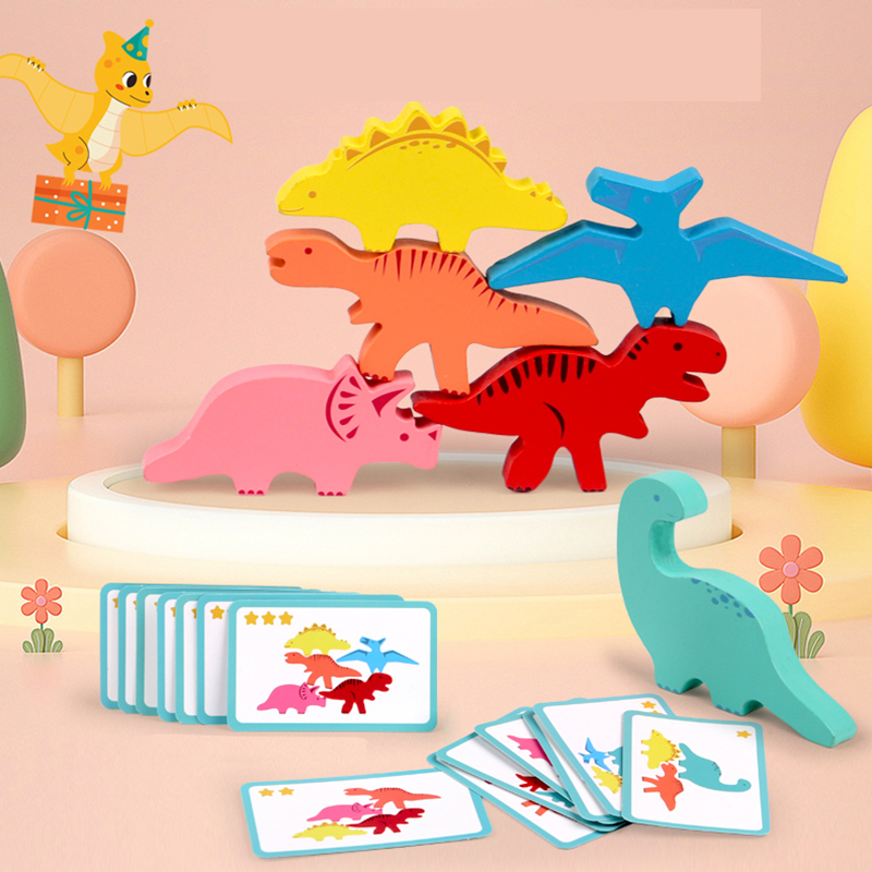Wooden Balance Blocks Toys For - Board Game Word ulasan dan harga