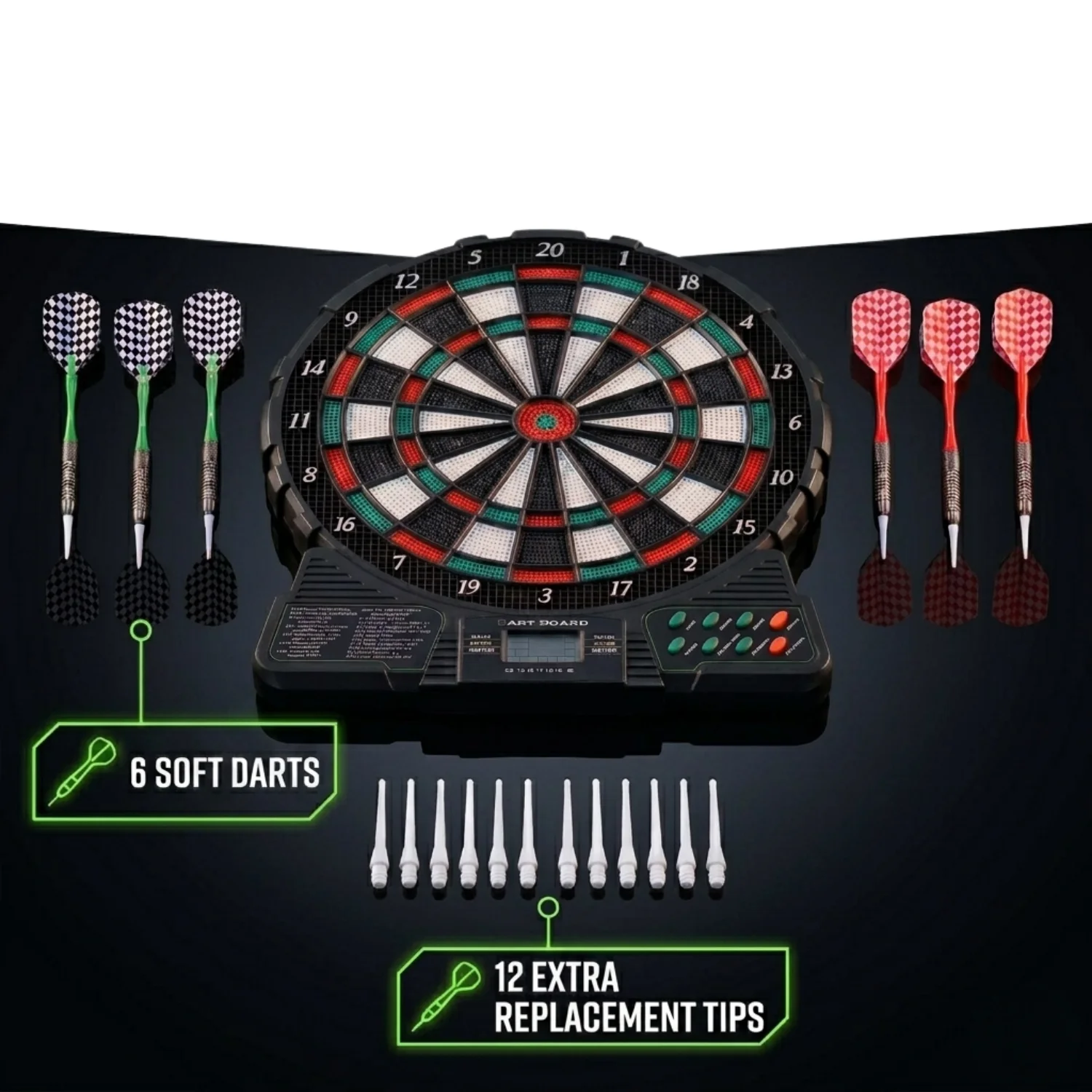 DartVibe Electronic Dart Board - Board Game Ranking ulasan dan harga
