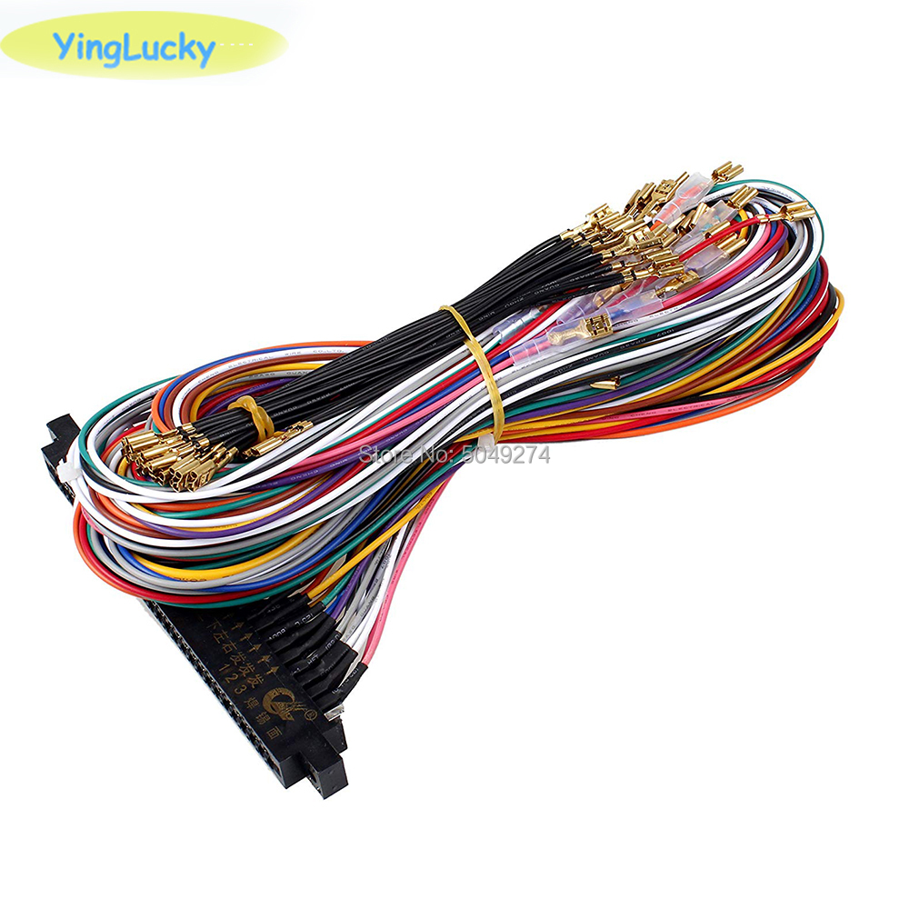 28P Connector Jamma Wire Harne - Board Game Video Games ulasan dan harga