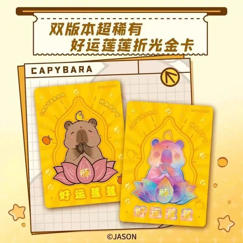 2025 Capybara Card Fun CCG Ani - Board Game Word ulasan dan harga