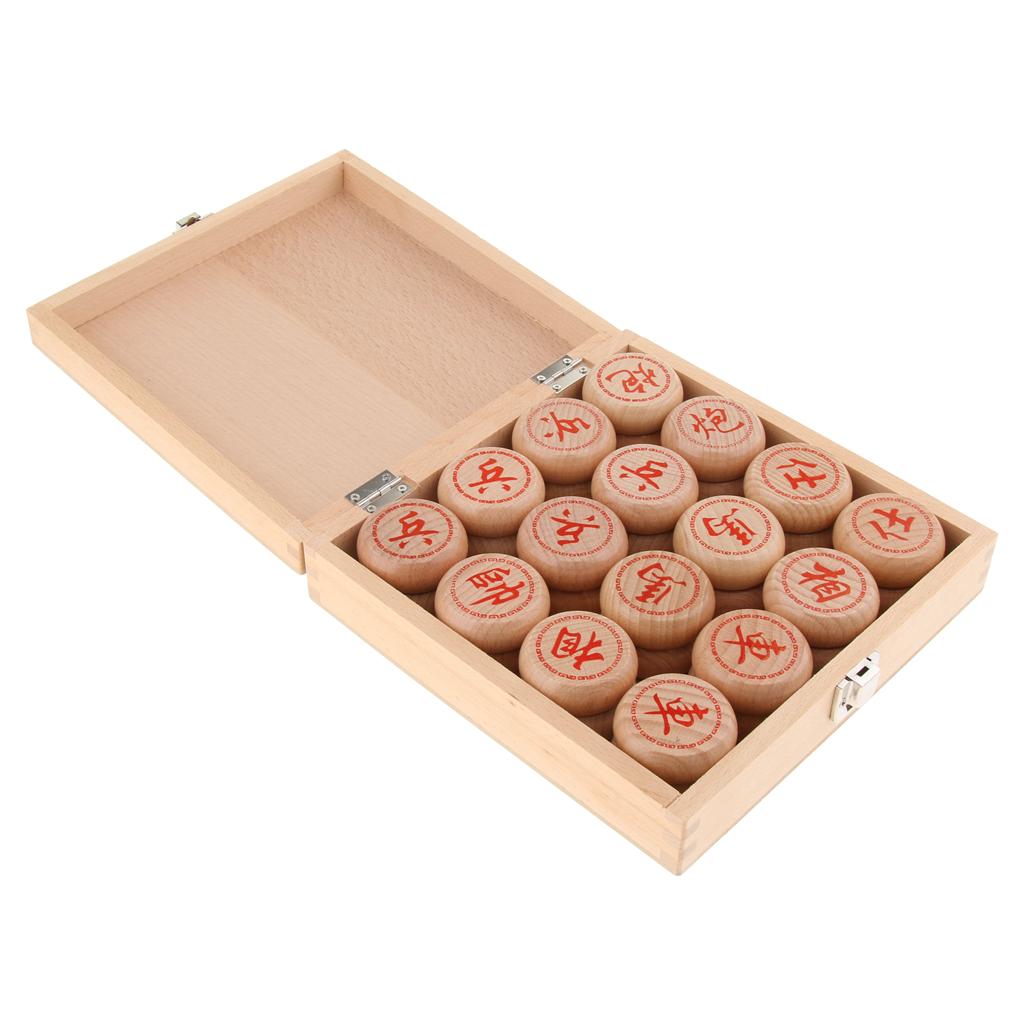 Chinese Chess Xiangqi Wooden P - Board Game Cafe ulasan dan harga
