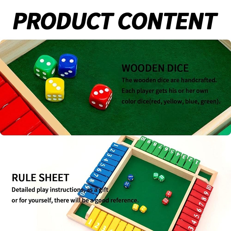 Arithmetic Dice Board Game Fou - Board Game For 3 Players ulasan dan harga
