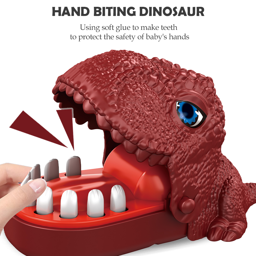 Dinosaur Teeth Biting Finger T - Board Game Live ulasan dan harga
