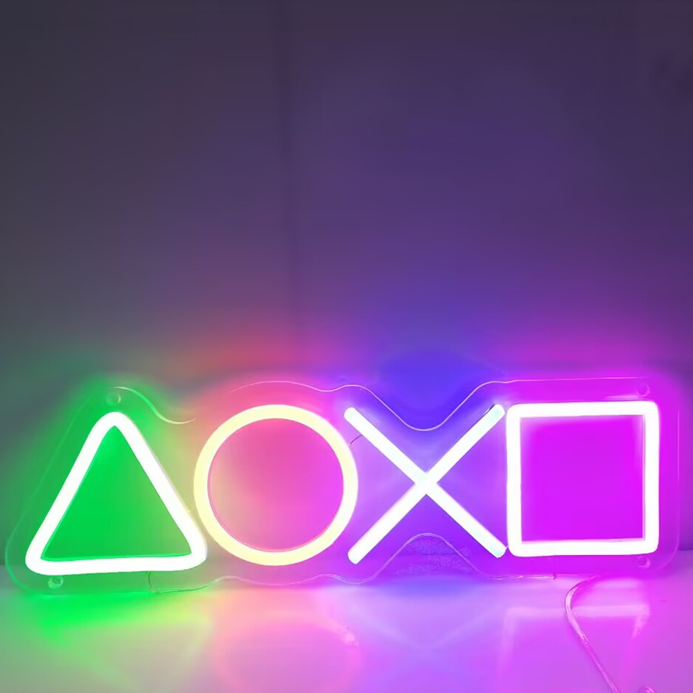 LED Neon Sign Lights Creative  - Board Game Logo ulasan dan harga