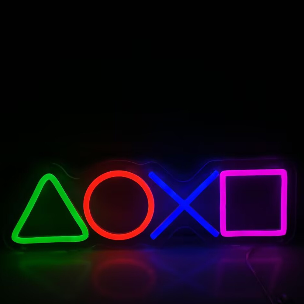 LED Neon Sign Lights Creative  - Board Game Logo ulasan dan harga