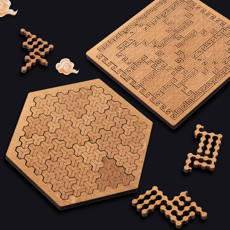Impossible Wooden Puzzle IQ Pu - Board Game Ranking ulasan dan harga