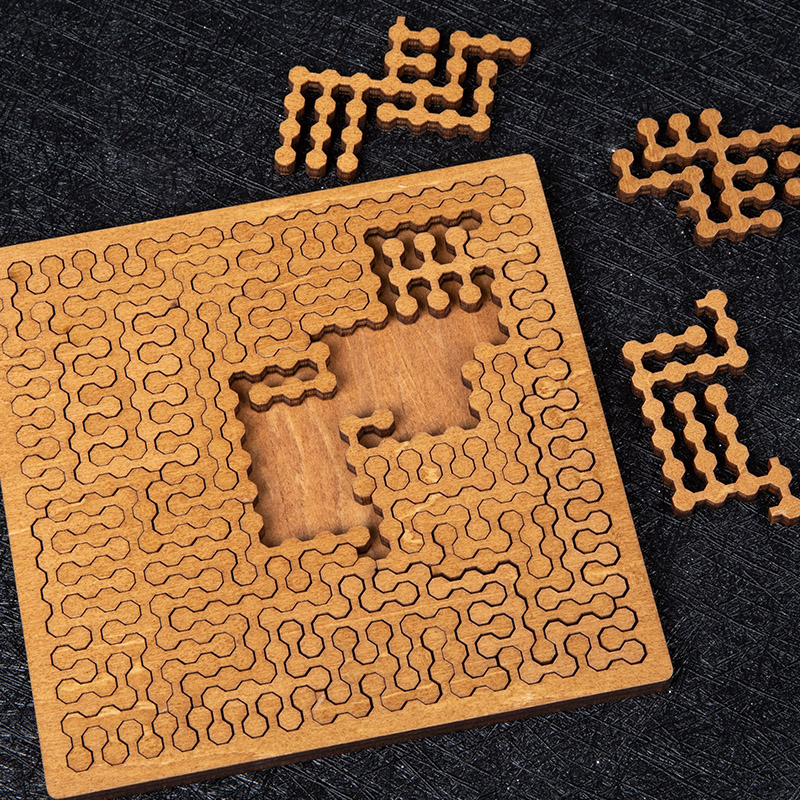 Impossible Wooden Puzzle IQ Pu - Board Game Ranking ulasan dan harga