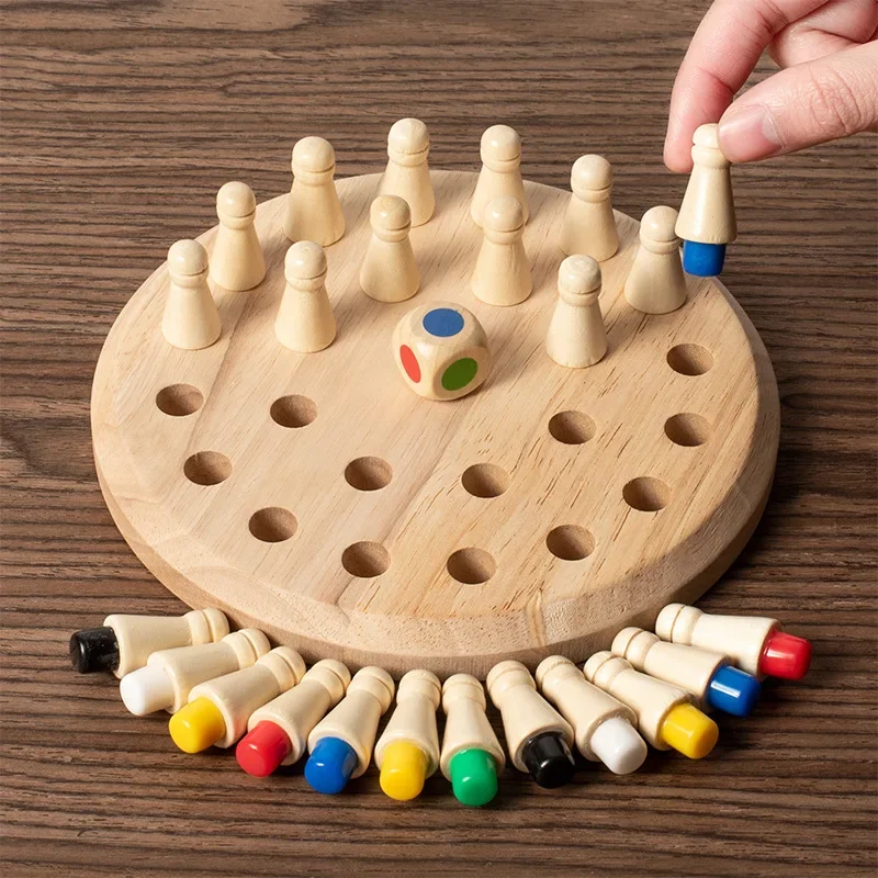 1PC Wooden Memory Match Stick  - Board Game For 6 Years Old ulasan dan harga
