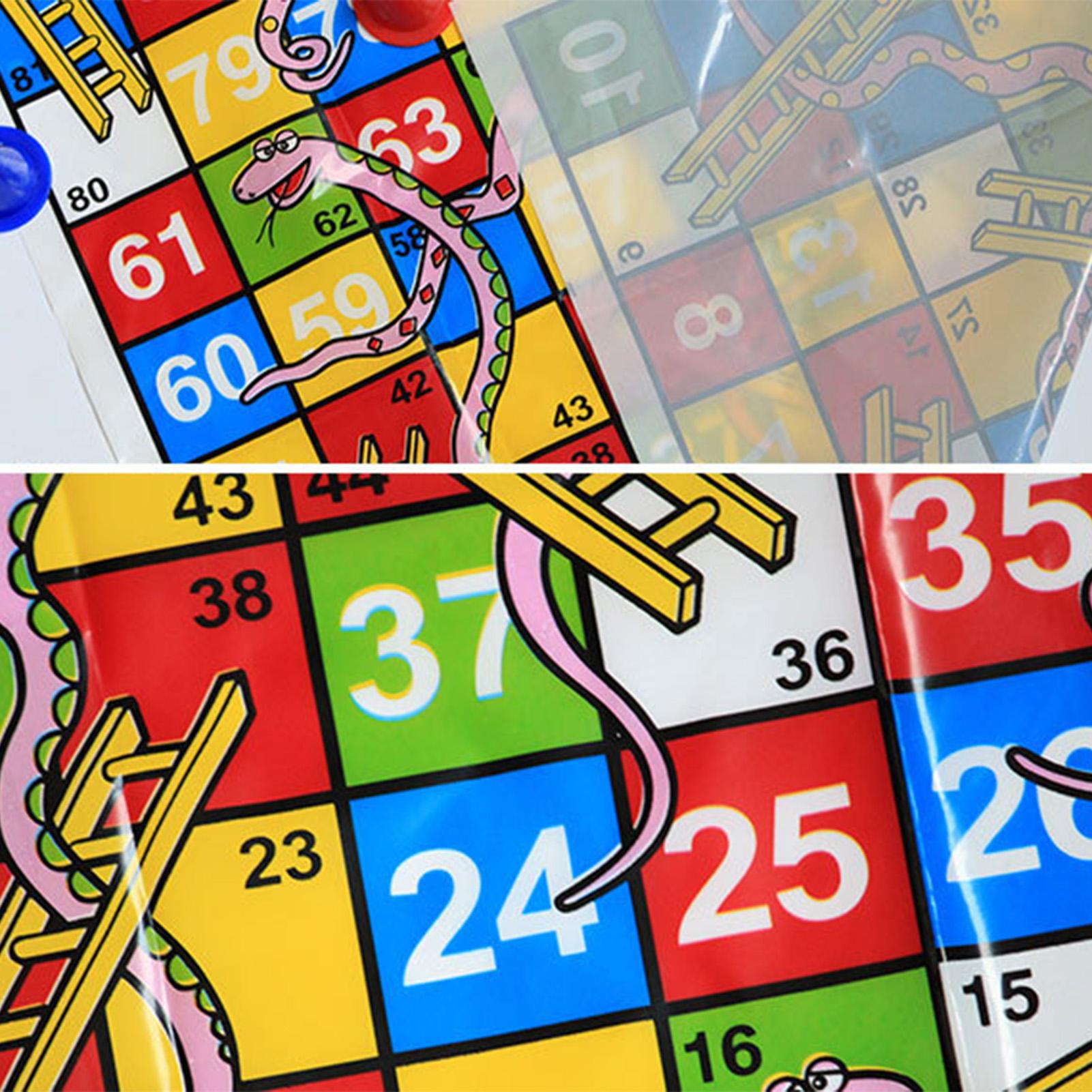 Mini Snakes and Ladders Board  - Board Game Design ulasan dan harga