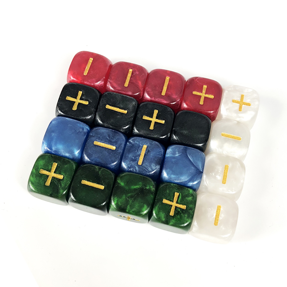 Fate Dice with Bag 20pcs for B - Board Game Live ulasan dan harga