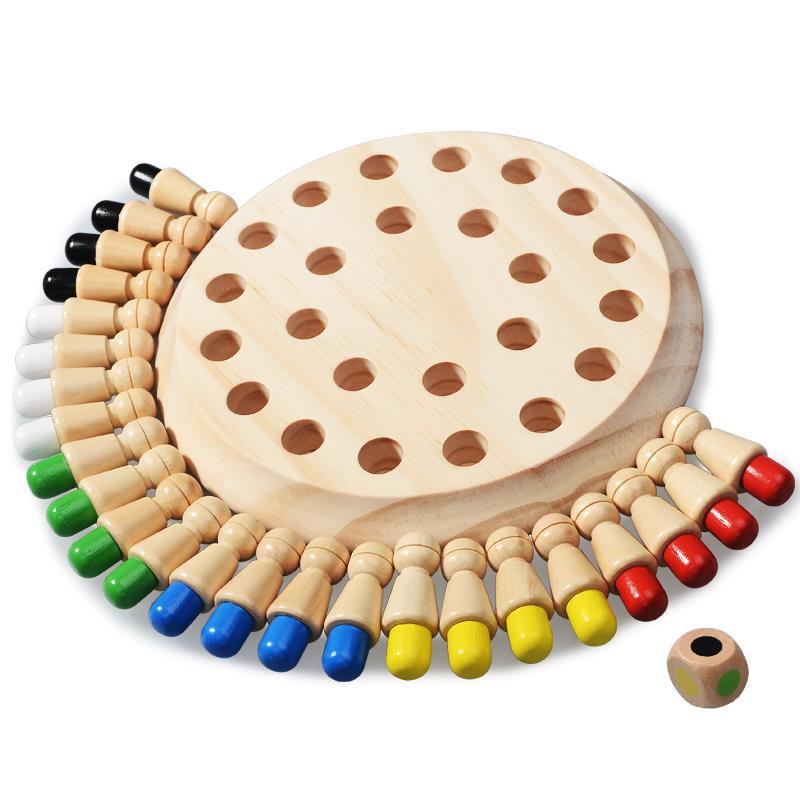 Wooden Puzzle Toys  Montessori - Board Game Word ulasan dan harga