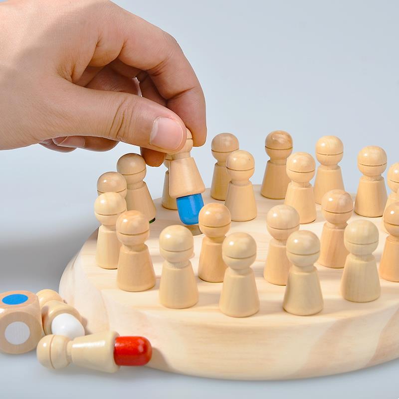 Wooden Puzzle Toys  Montessori - Board Game Word ulasan dan harga