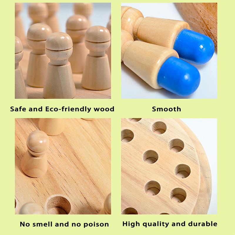 Wooden Puzzle Toys  Montessori - Board Game Word ulasan dan harga