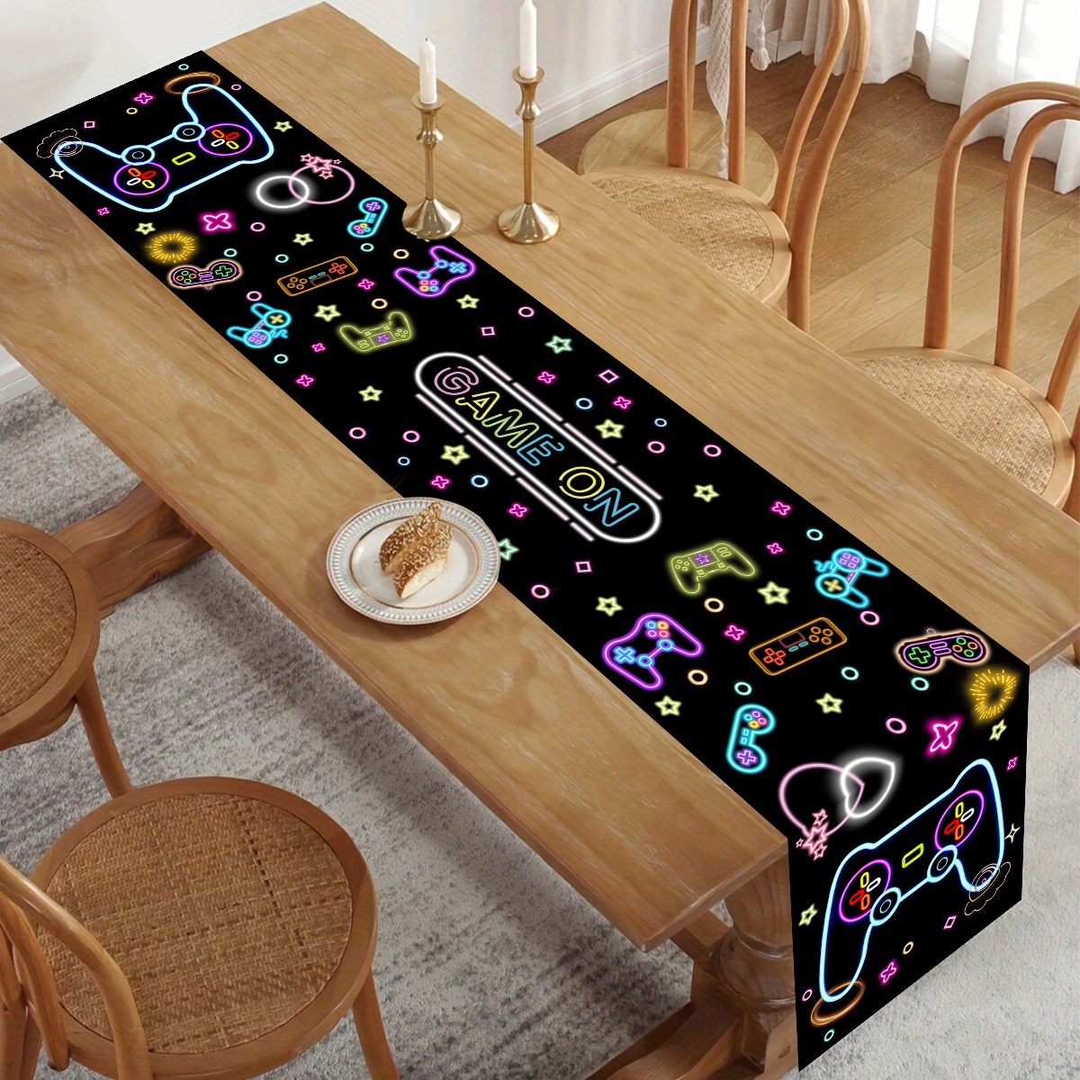 1pc Neo Glow Table Runner Fluo - Board Game Cafe ulasan dan harga