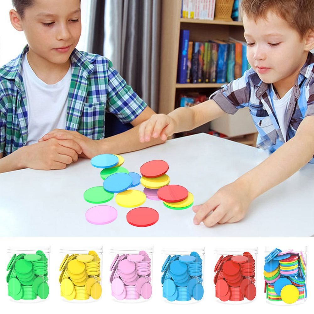 100pcs Plastic Counting Chips  - Board Game Hegemony ulasan dan harga