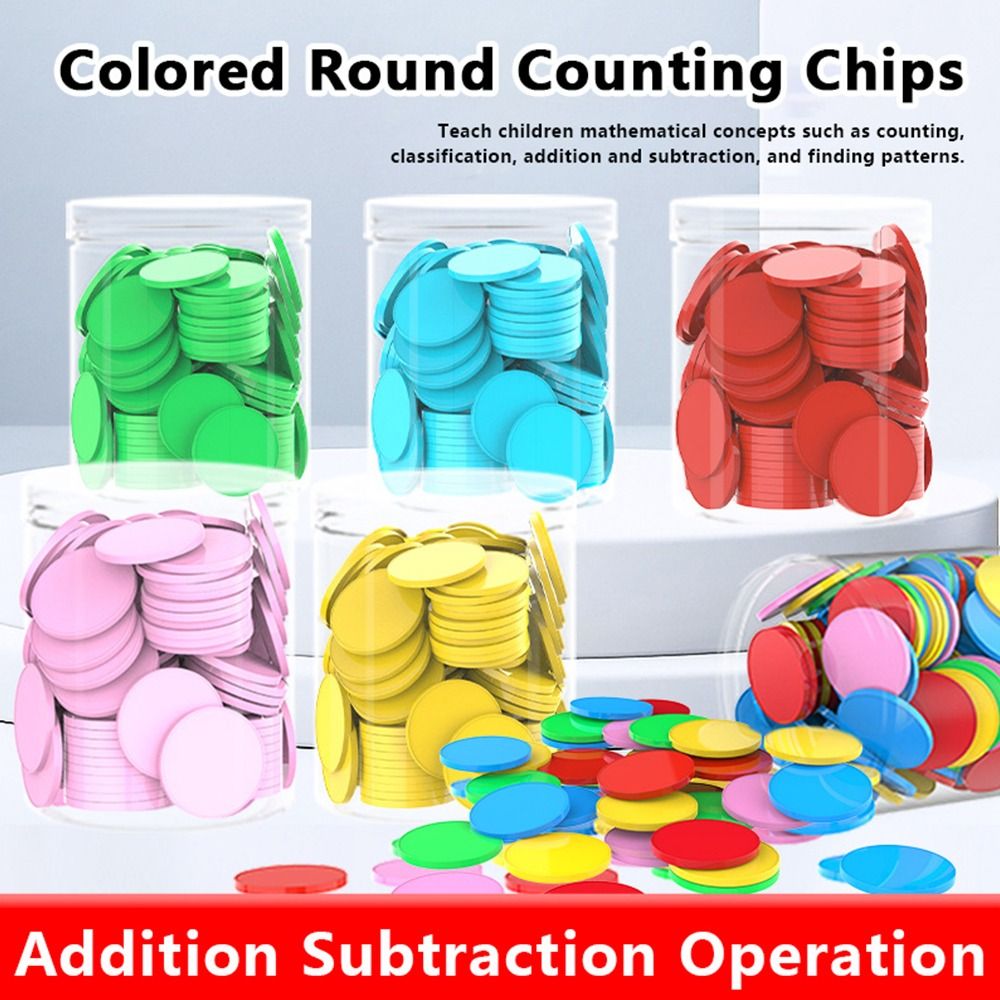 100pcs Plastic Counting Chips  - Board Game Hegemony ulasan dan harga
