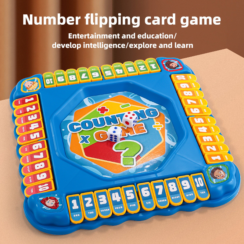 Chlidren Digital Flip Board Ga - Board Game For 3 Players ulasan dan harga