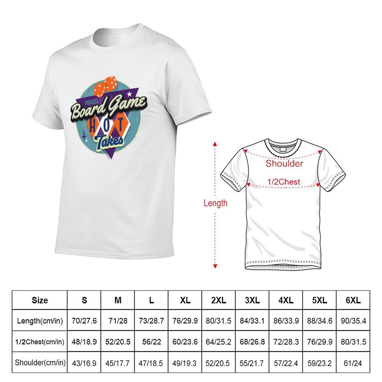 Board Game Hot Takes Podcast L - Board Game Logo ulasan dan harga