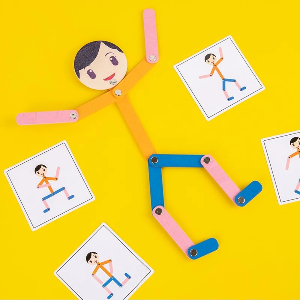 Sport Wooden Man Material DIY  - Board Game Word ulasan dan harga