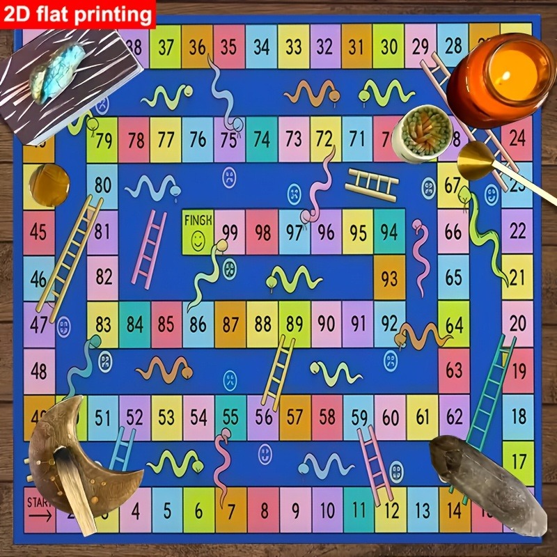 Colorful Snakes and Ladders Bo - Board Game Cafe ulasan dan harga