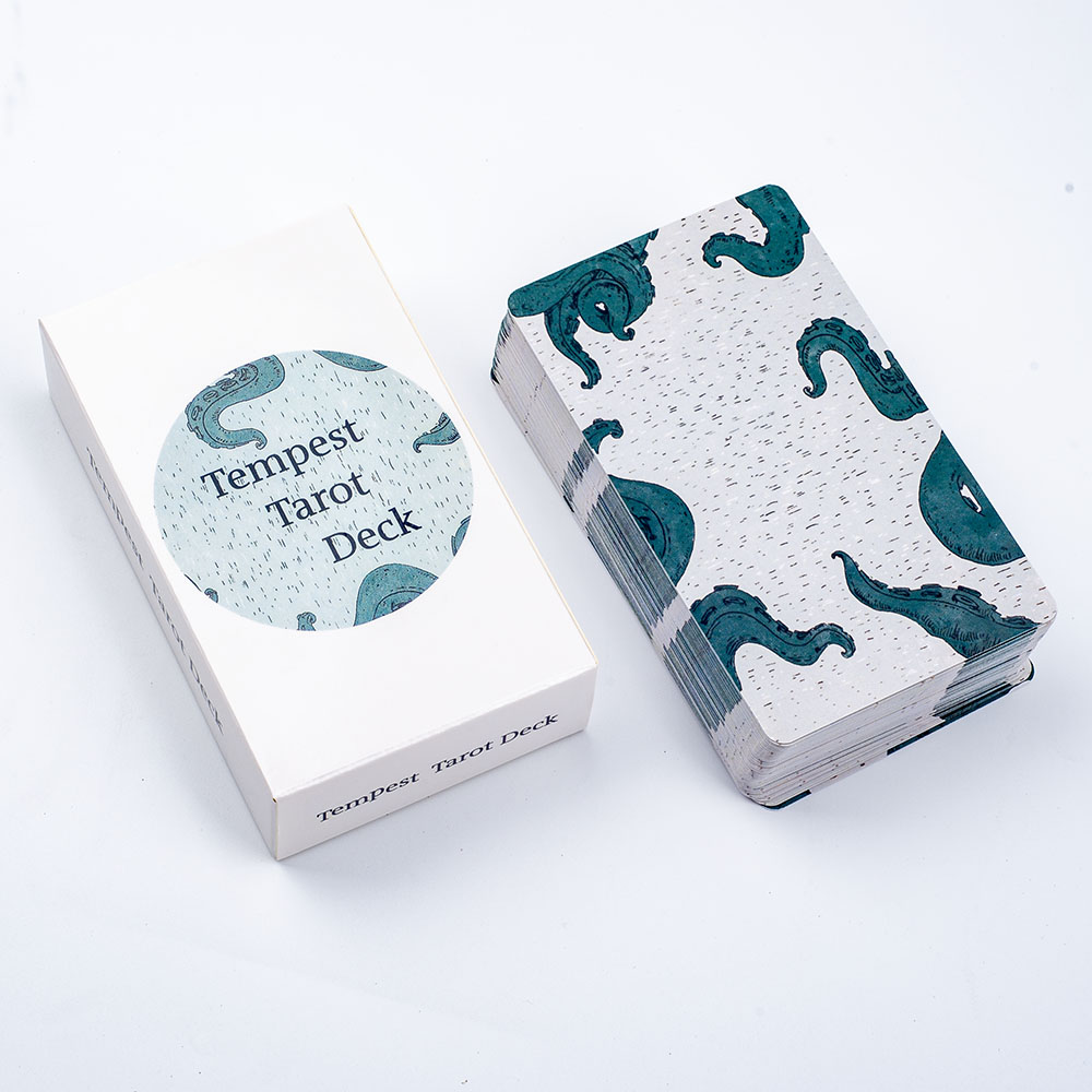 Ocean Themed Tempest Tarot  De - Board Game Design ulasan dan harga