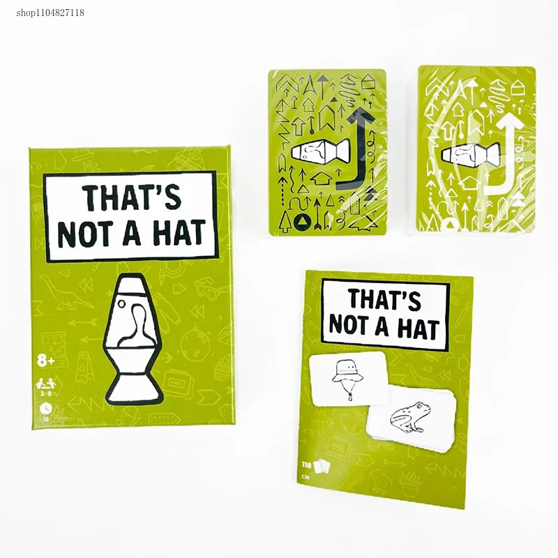 2025Unique That’s Not a Hat Ha - Board Game For 3 Players ulasan dan harga